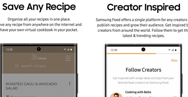 Genom sociala medier kan användare dela sina favoriträtter med omgivningen, skapa och publicera sina egna recept och följa deras favoritmatprofiler.